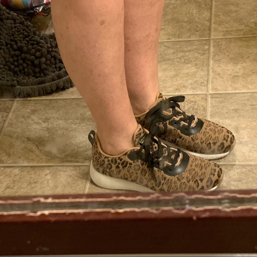 Sketchers animal print sneakers - Picture 5 of 7